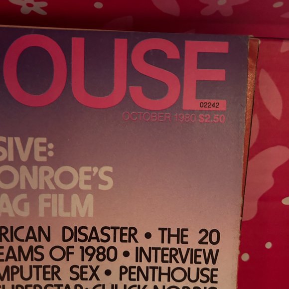 Penthouse OCTOBER 1980 KRISTEN KNUTSEN Marty Feldman Chuck Norris Monroe - Picture 2 of 2